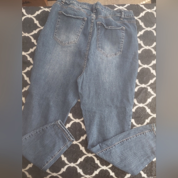 Forever 21 Blue skinny‎ Jeans size 18 - Picture 3 of 3